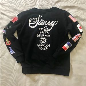 Stussy crew neck sweatshirt